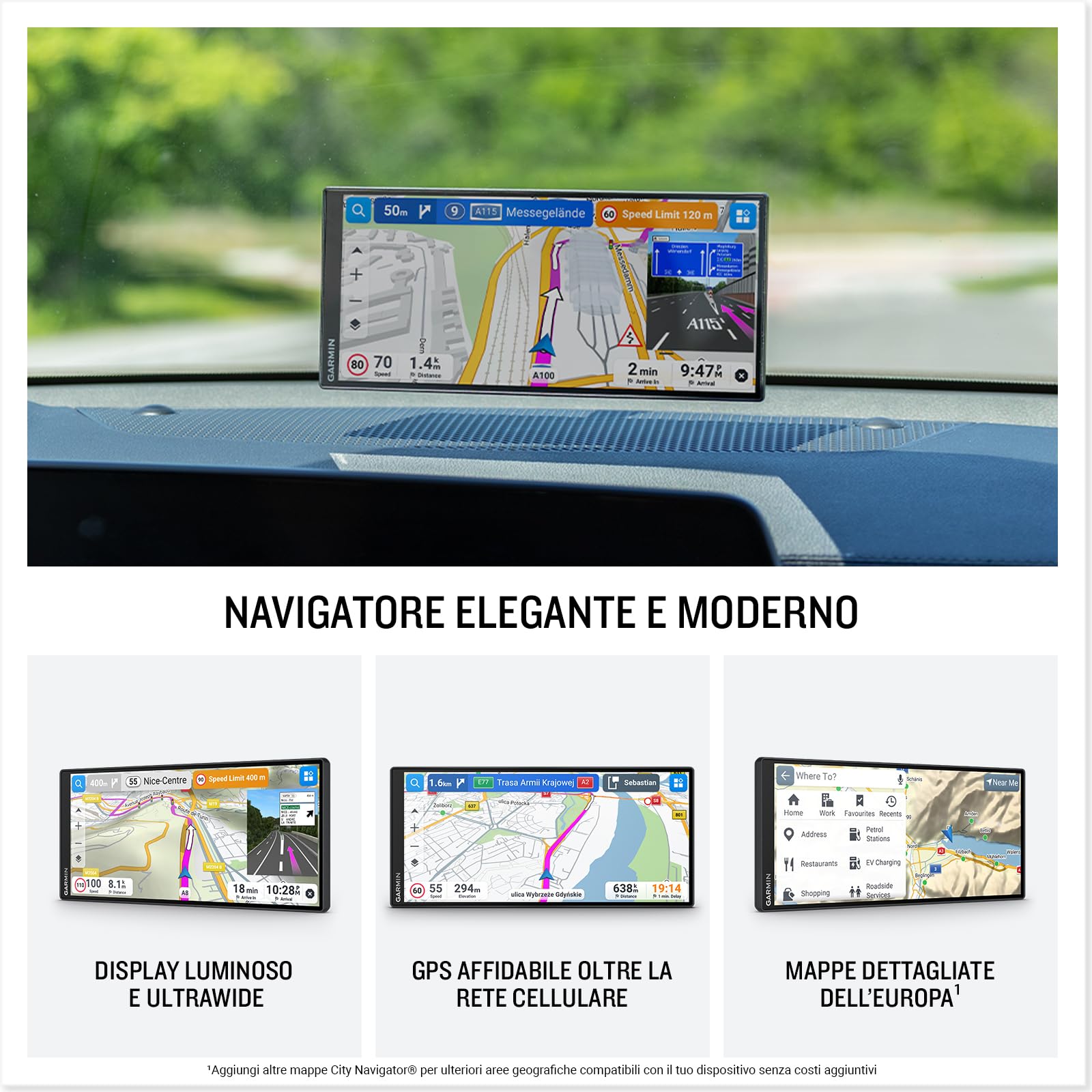 Garmin Drive™ 8.8", Serie 2026, navigatore GPS per Auto