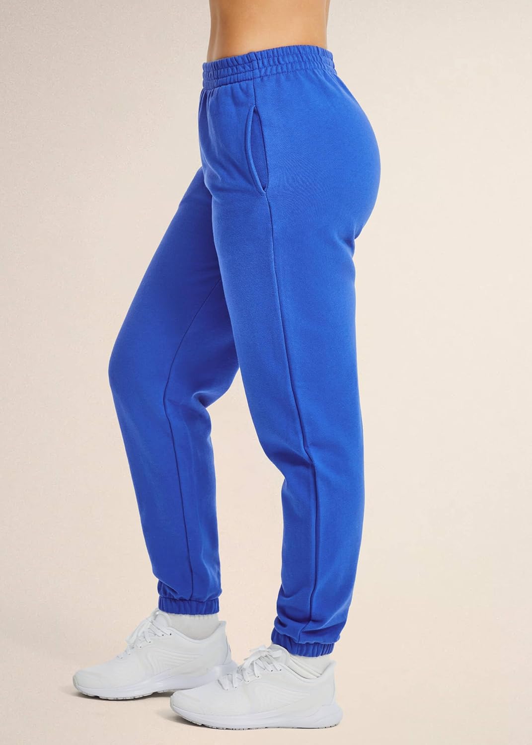 MEIVSO Womens Baggy Joggers Sweatpants Casual Cotton Athletic Pants Cinch Bottom Pants with Pockets - Image 4