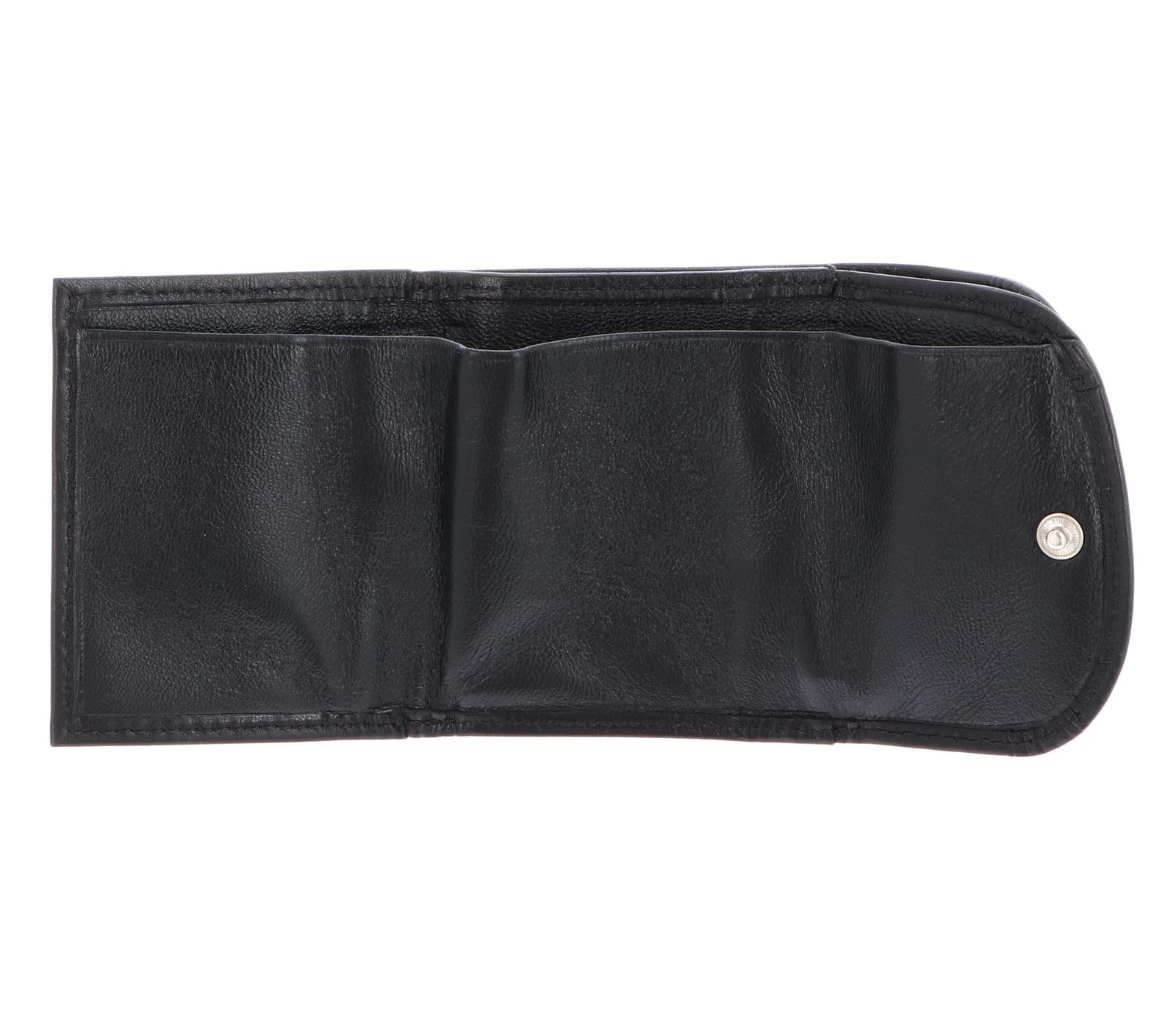 Golden Head Leder Geldbörse Colorado Damen-Minischeintasche 1005 Schwarz