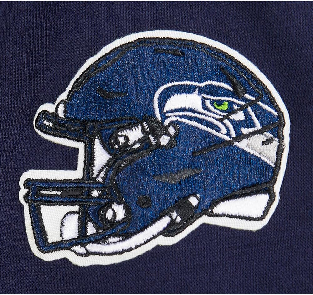 Pro Standard Toddler NFL Seattle Seahawks Classic Chenille Pull Over Hoodie - Image 6