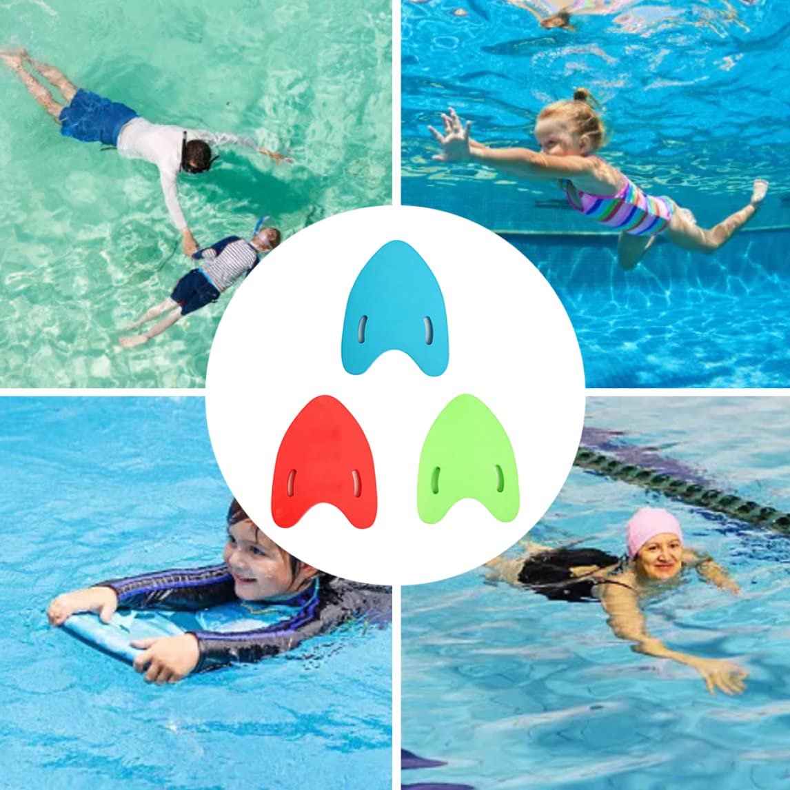 Swim Float Kickboard EAV Floating Board Pool Swimming Trainning Aid for Kids Adults Blue,Sports