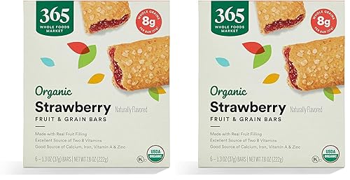 Miniatura 15 de 365 by Whole Foods Market, Barra orgánica de cereales de manzana 6 unidades, 7.8 onzas