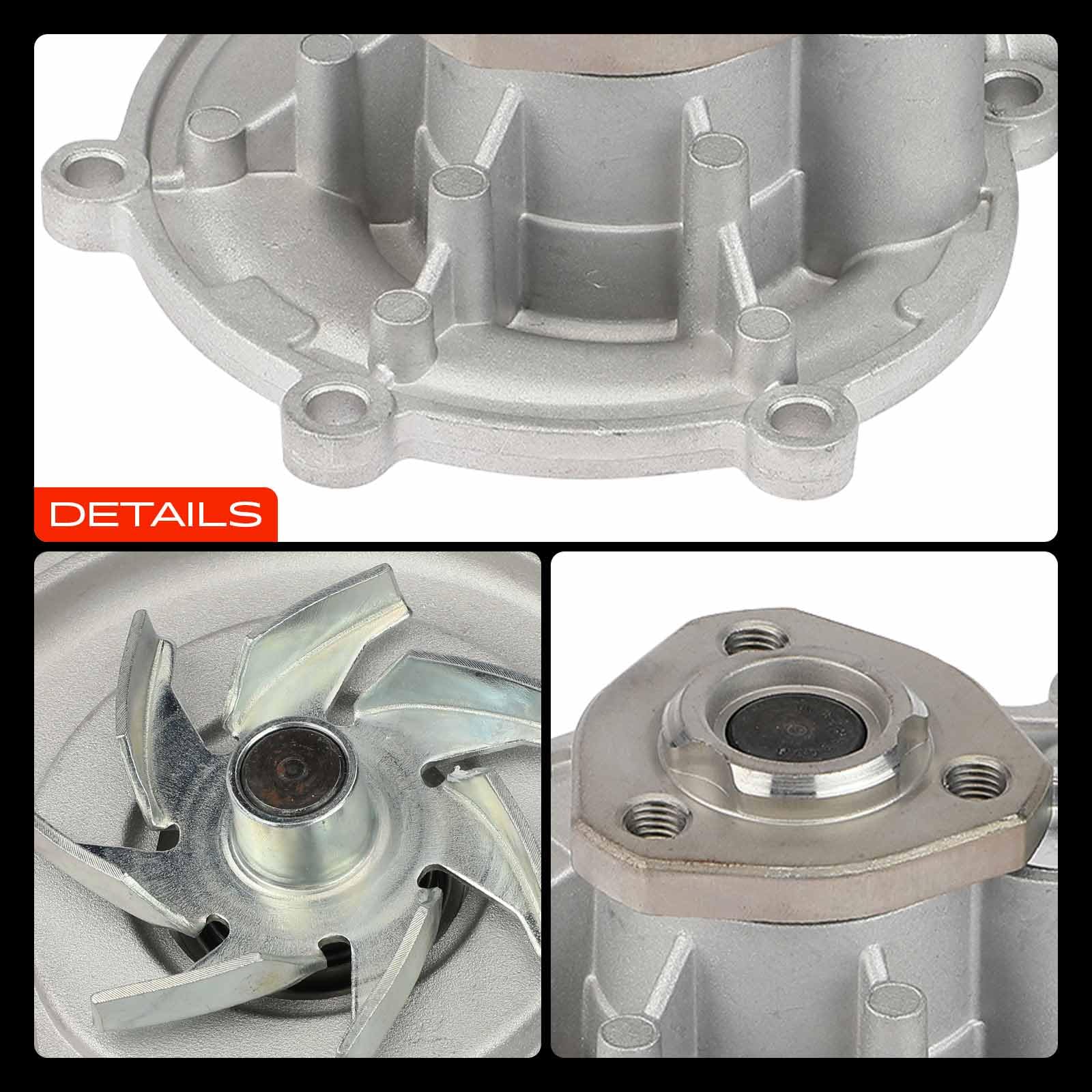 Frankberg Pompa dell'acqua pompa di circolazione dell'acqua 059121005T | Compatibile con: C.a.y.e.n.n.e 92A, A5 Sportback 8TA, A6 Allroad 4GH 4GJ, Q7 4LB, A4 Avant 8W5 8WD, A5 Cabriolet 8F7