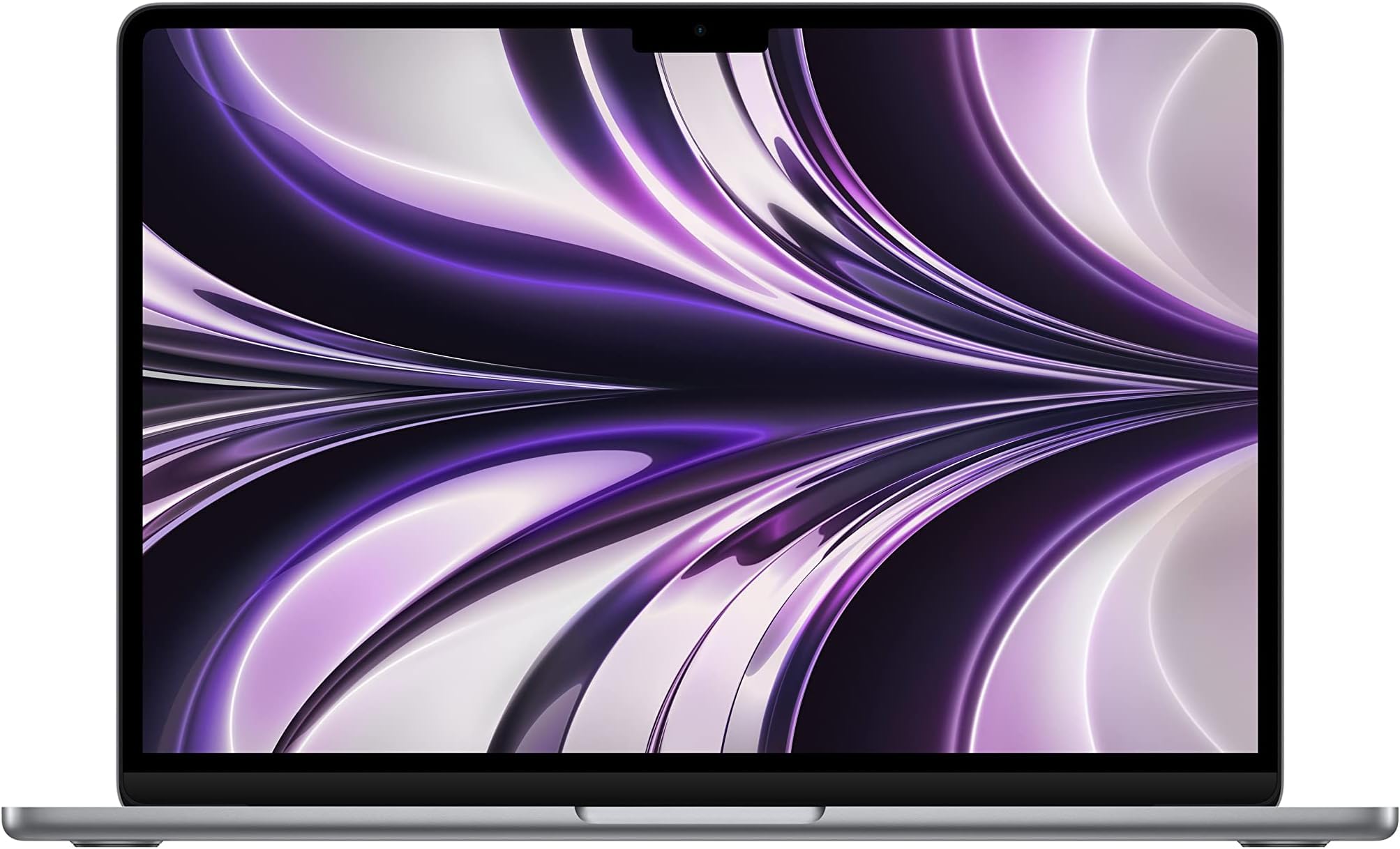 Apple (Refurbished) 2022 MacBook Air laptop with M2 chip: 13.6-inch Liquid Retina display, 8GB RAM, 256GB SSD storage, 1080p FaceTime HD camera. Works with iPhone and iPad; Space Grey; English