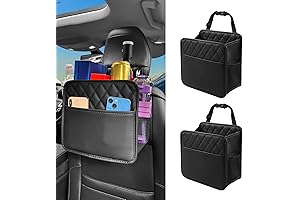 Upgraded Multipurpose Car Seat Back Storage Organizer with Storage Pockets
