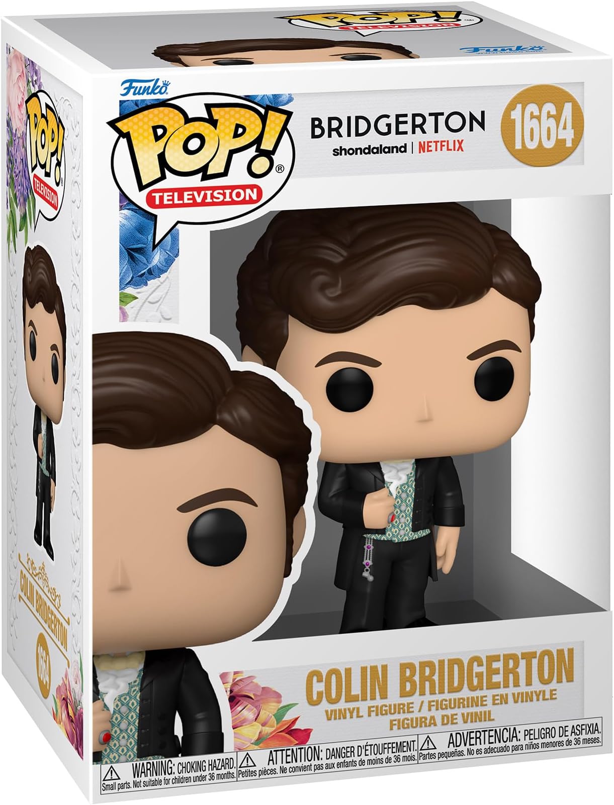 POP! TV: Bridgerton - Colin Bridgerton - Collectable Vinyl Figure - Gift Idea - Official Merchandise - Toys for Kids & Adults - TV Fans - Model Figure for Collectors and Display