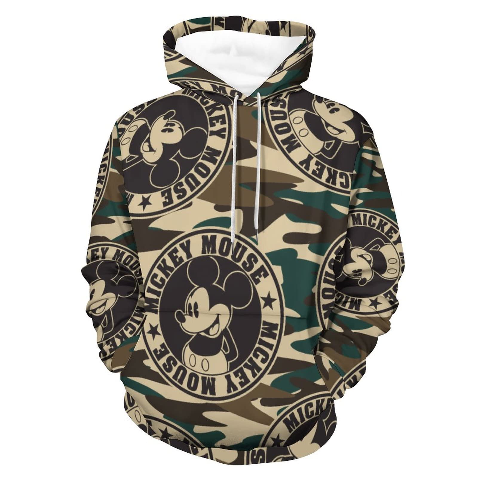 Amazon.co.jp: パーカー メンズ 長袖 ミッキーマウス スウェット