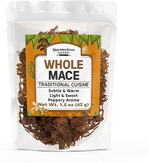 Unpretentious Whole Mace, 1.5 oz, Warm Spice, Curries & Desserts, Aromatic & Versatile