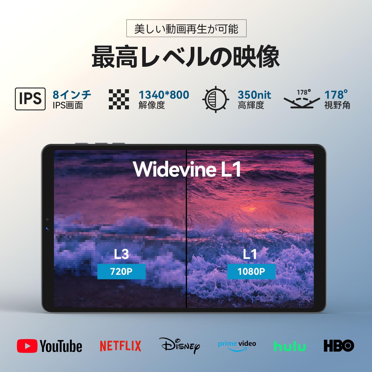 Amazon.co.jp: SVITOO P08 Android16 タブレット 8インチ 20GB+128GB