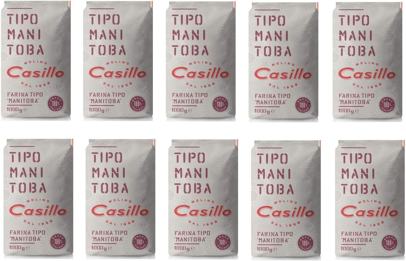 Manitoba Flour - Selezione Casillo 1kg - 10 Pieces Carton