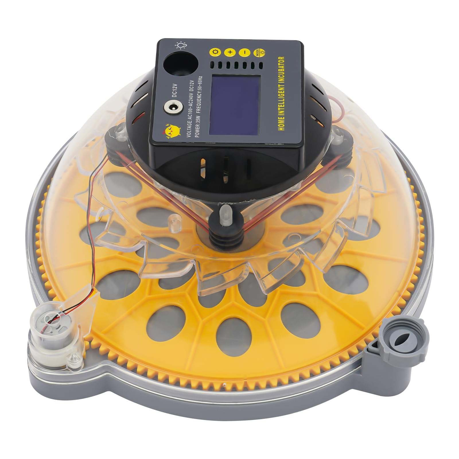 Egg Incubator with Automatic Egg Turning and Humidity Control, Chicken Incubators for Hatching Eggs, Led Light, Holds 12-24 Eggs, for Hatching Chicken, Duck, Goose, Bird