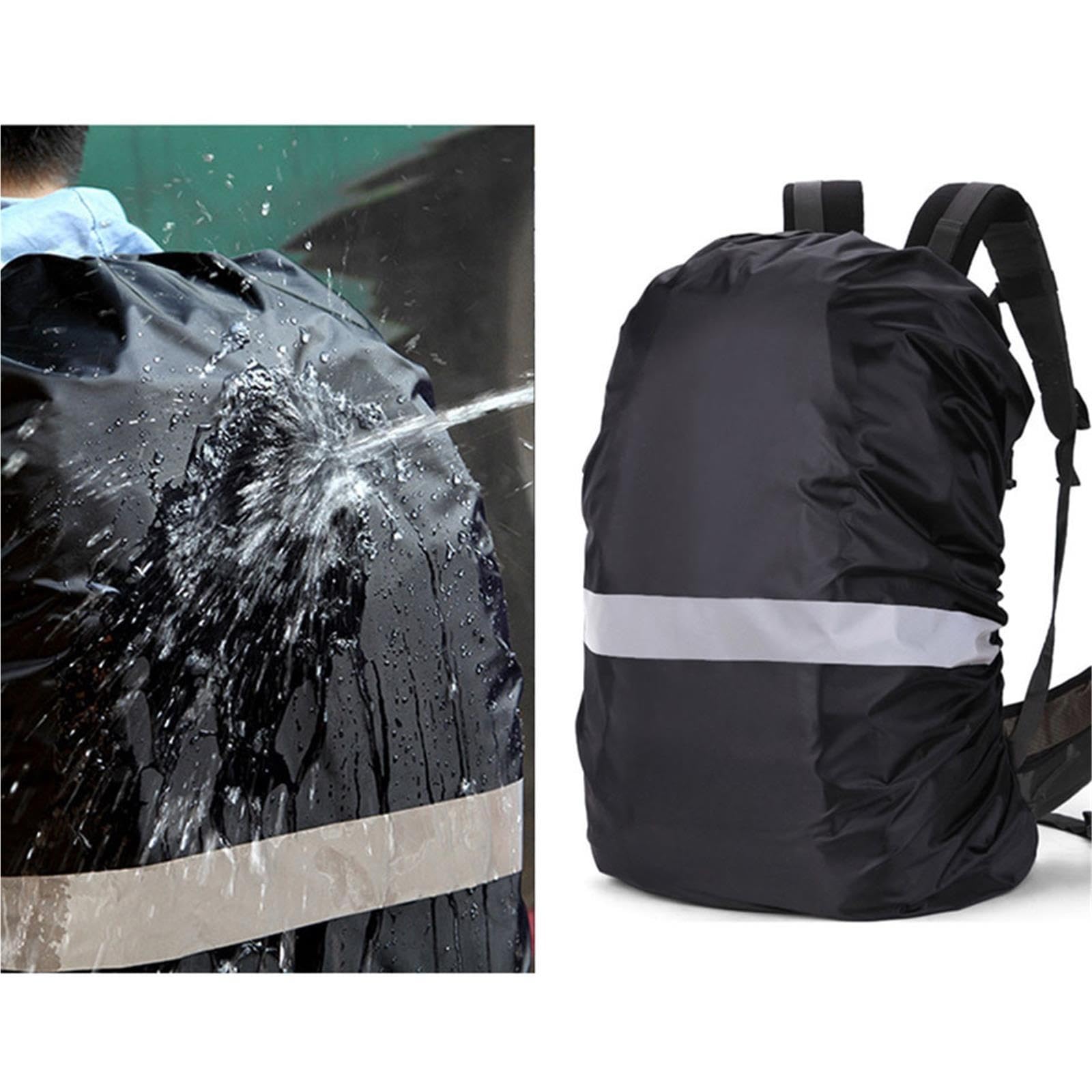 Housse de Sac à Dos Housse de pluie réfléchissante à double boucle 2 pièces