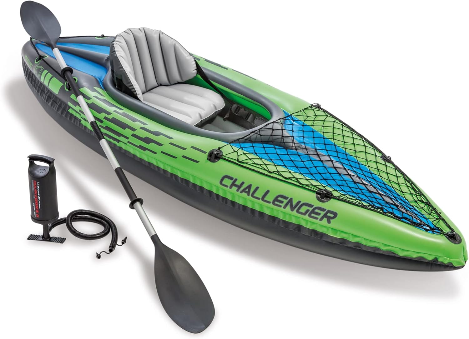 INTEX Challenger Inflatable Kayak Series: Includes Deluxe 86in Kayak Paddles