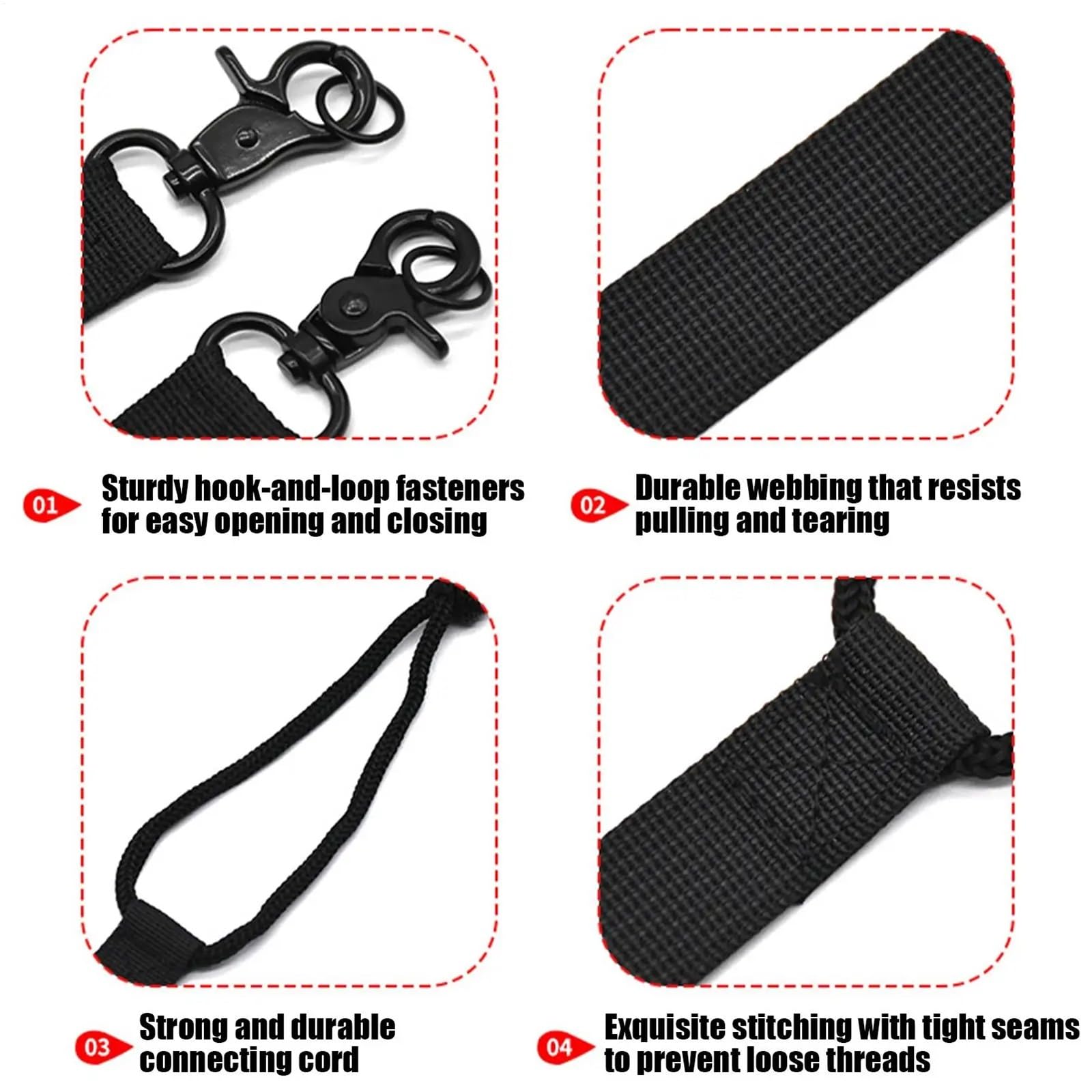 8pcs Snowboard Guinzagli Cinghia Sci Binding Cavo di Sicurezza Sostituzione Anti-Perso Cintura di Sicurezza Per Snowboard