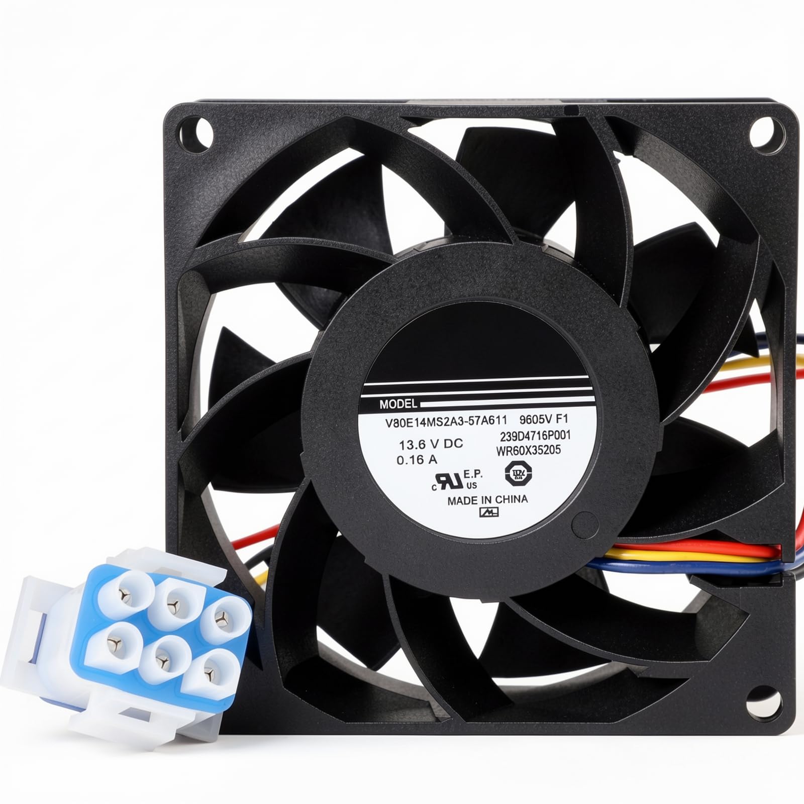 WR60X35205 Refrigerator Fresh Food Evaporator Fan Motor Compatible