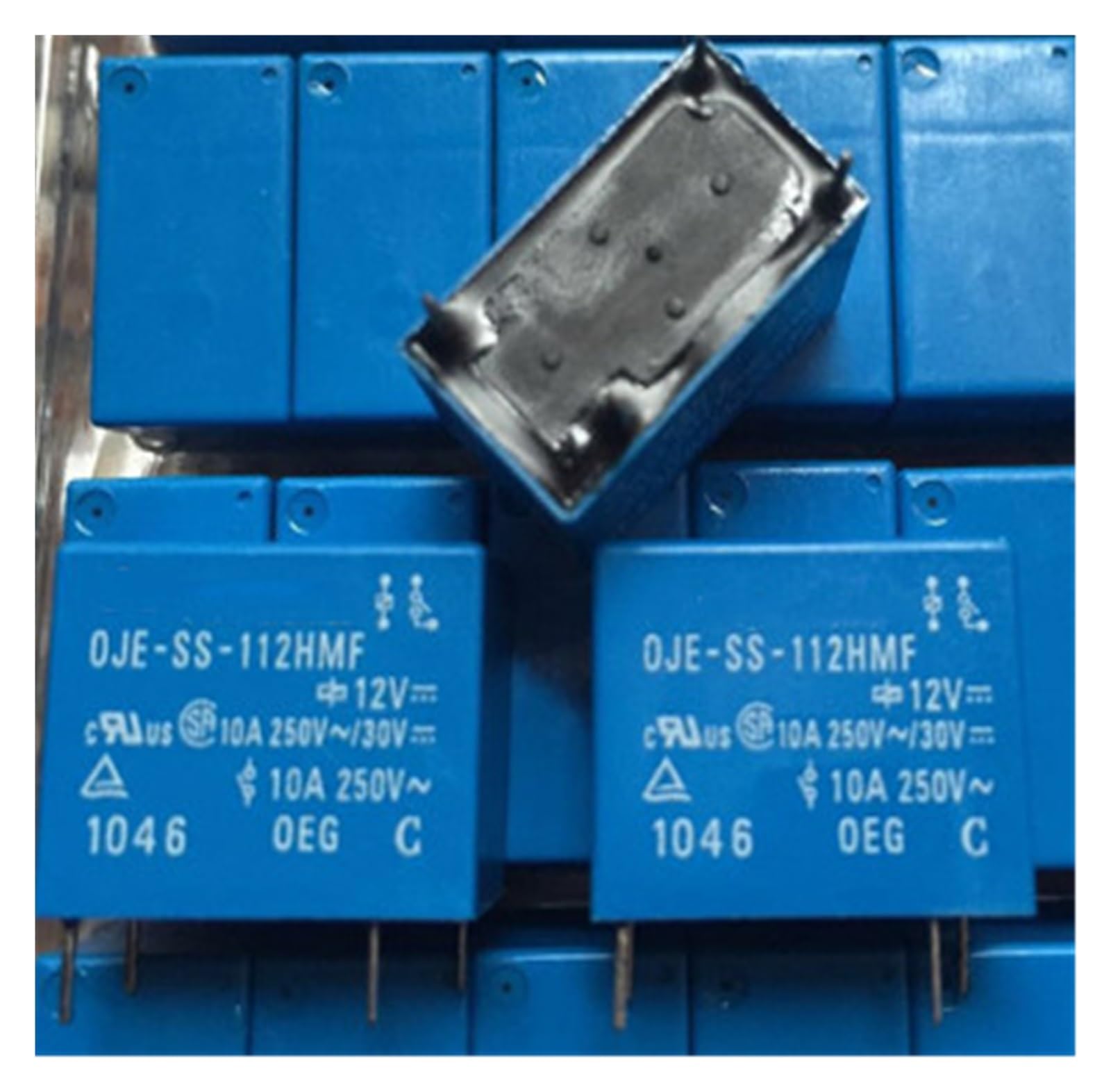 Relé de 4 pines OJE-SS-112HMF automatización inteligente del hogar y control de climatización 12V