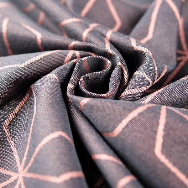 Hoppediz Ring-Sling, Baby-Tragetuch ab Geburt, 100 % kbA-Baumwolle, Design Malmö rose - 3