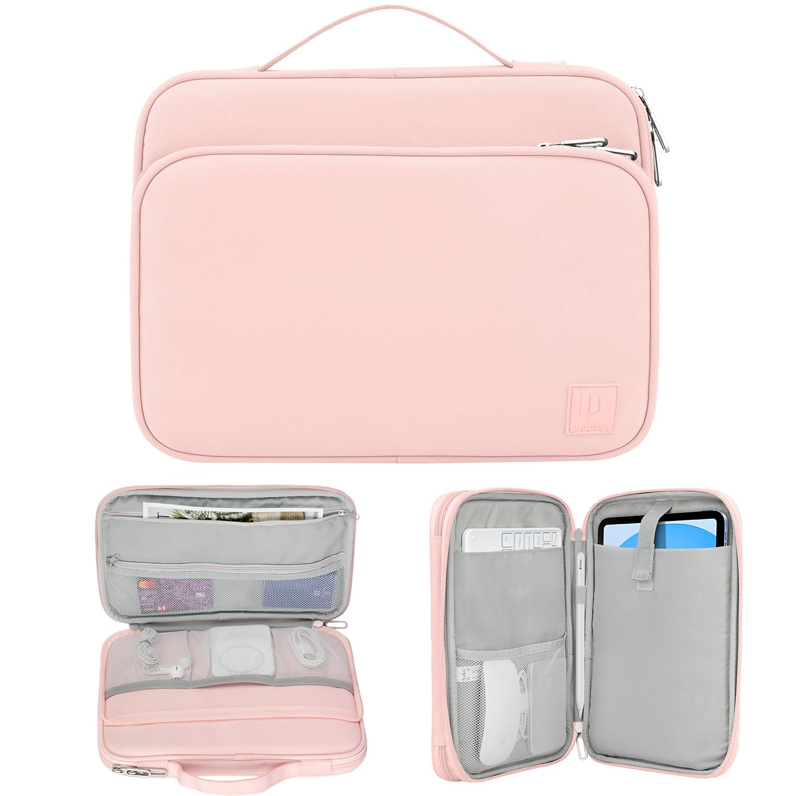 Dadanism 9-11 Inch Tablet Sleeve Carrying Case with Handle & Multi-Pocket