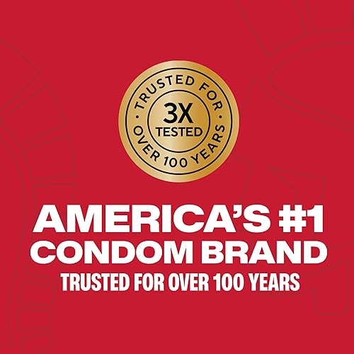 Miniatura 5 de TROJAN Condones Lubricados Double Ecstasy, Condones Acanalados, 10 Unidades