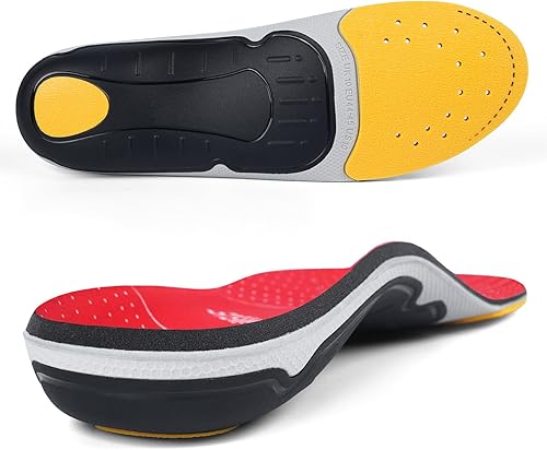 Miniatura 9 de Inserción de plantilla de corrección de pie plano para fascitis plantar, Negro Verde