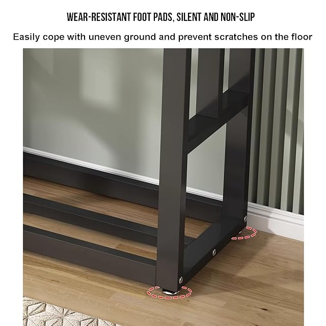Foto 6 de 7 de Soporte Para Acuario，estante De Almacenamiento de Hierro Forjado de Doble Capa Para Acuario，mesa Resistente…