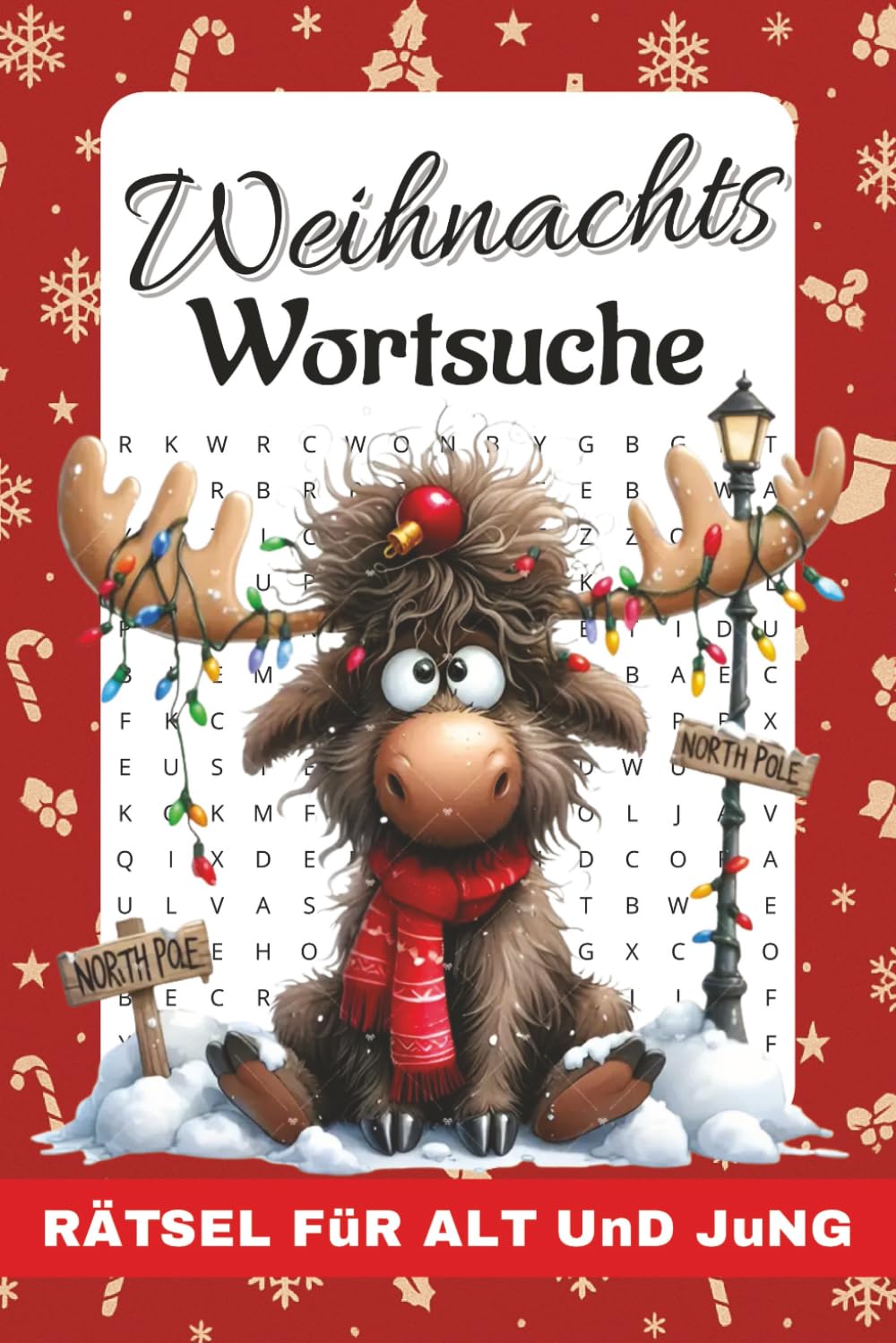 Wortsuchrätsel Weihnachten für Erwachsene: Einfach zu lesendes Rätselbuch in handlicher Größe zum Thema Weihnachten, Advent, Festtage und mehr | 15,24 ... für Weihnachten, Urlaub oder Freizeit
