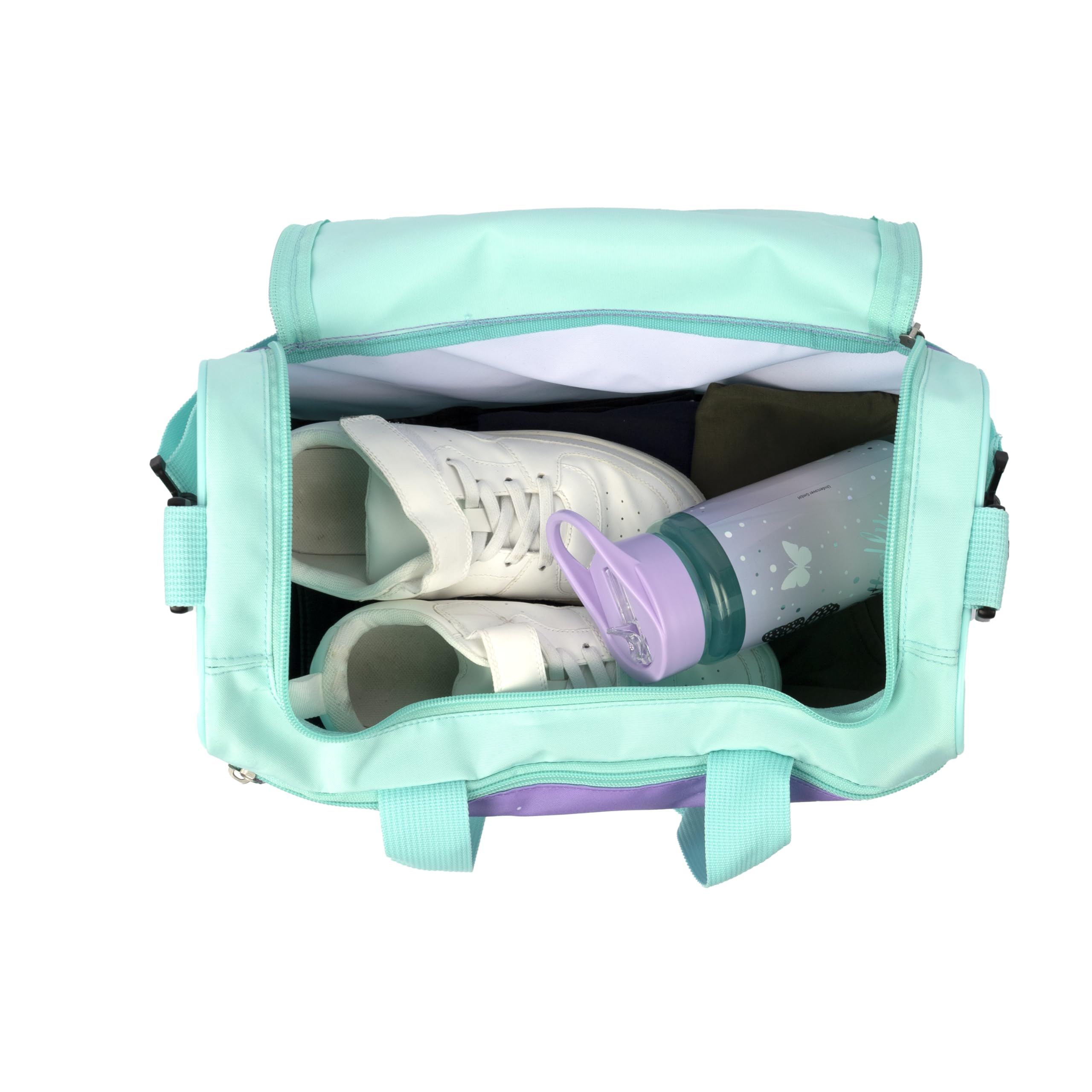 Scooli Borsa sportiva Butterfly Wishes bambini tracolla regolabile design farfalla robusto