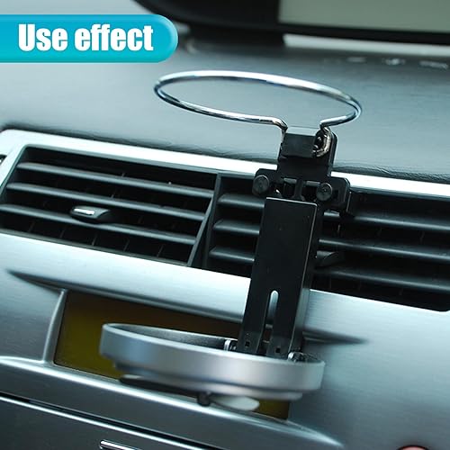 Miniatura 6 de 1 soporte para taza de agua para consola central de automóvil, soporte de cenicero de salida de aire acondicionado, estante ajustable