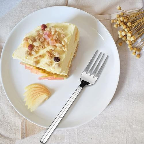 Miniatura 3 de Saedy Juego de cubiertos de acero inoxidable de 60 piezas, servicio de cubiertos de mesa para 12