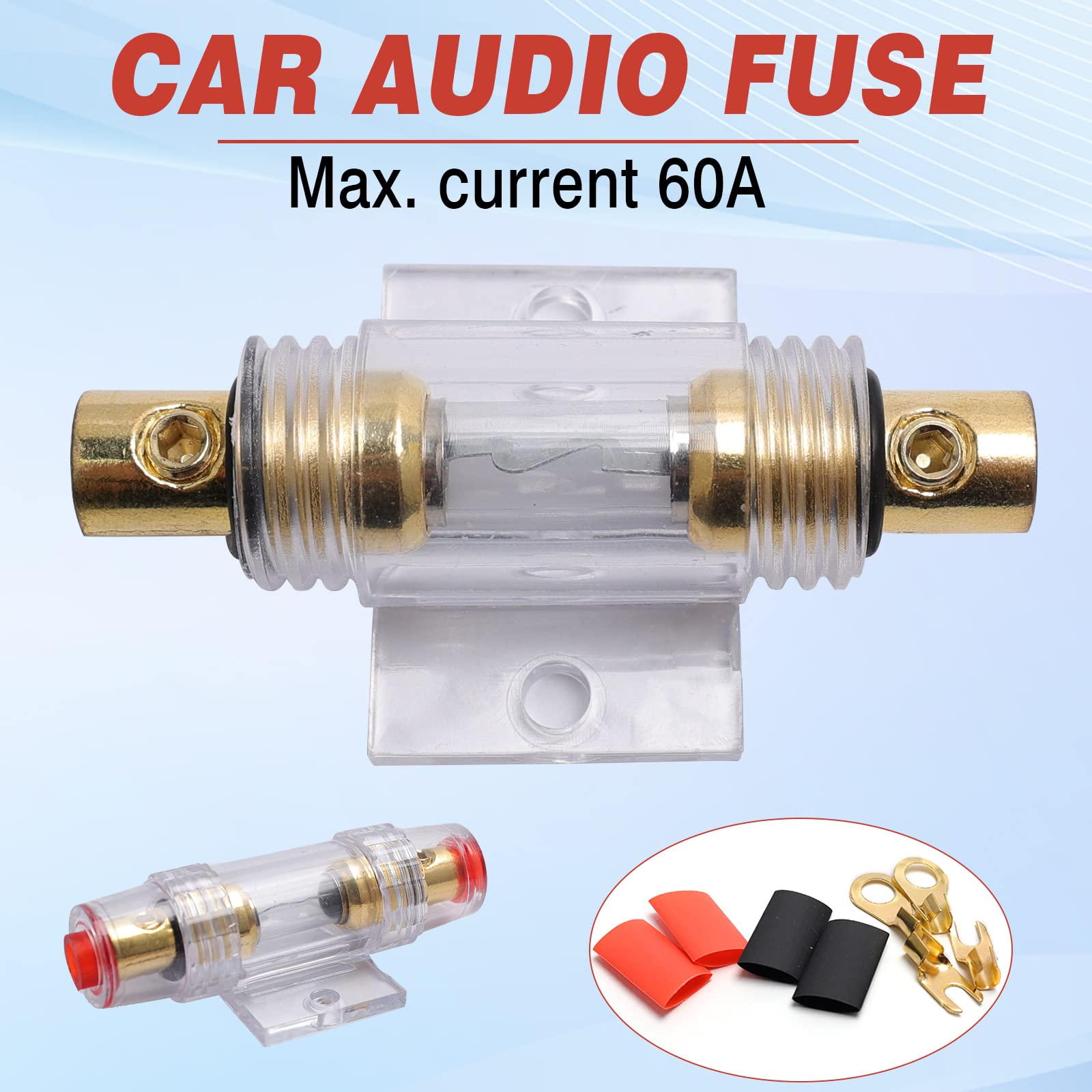Kit Cavi per Amplificatori per Auto, Ticeed 10GA Cavi per Amplificatore Cablaggio Subwoofer Auto Subwoofer Audio AMP RCA per Auto