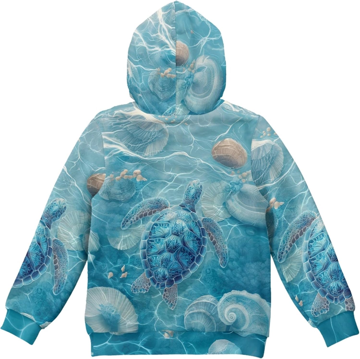 AmzPrint Kids Half Zip Fleece Hoodies Big Girls Long Sleeve Pullover Regular Fit Graphic Birthday Hoodies For Toddler Girls