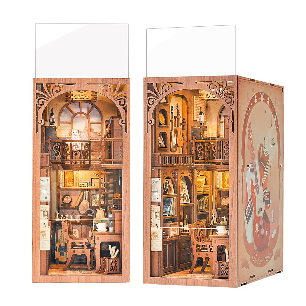 Amazon | Fsolis- DIY ブックヌック キット-ドールハウス キット