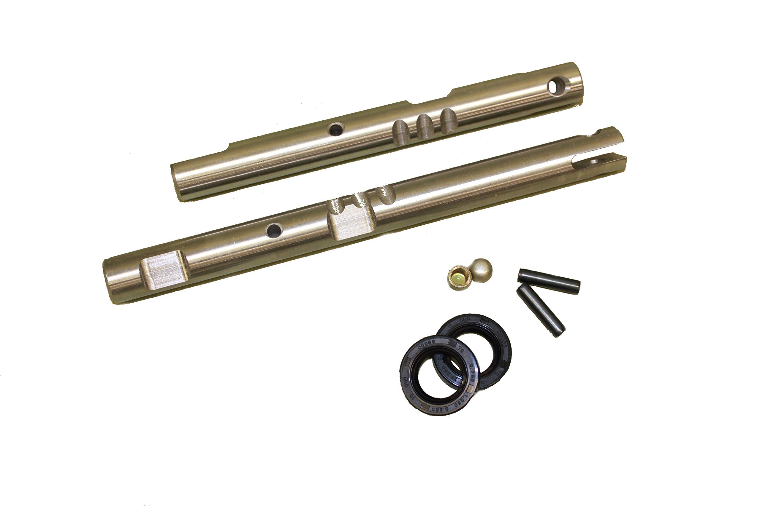 JB Custom Fabrication NP-205 Shift-Rail Kit, Stainless Steel,Compatible with Ford Type NP205 Transfer Cases