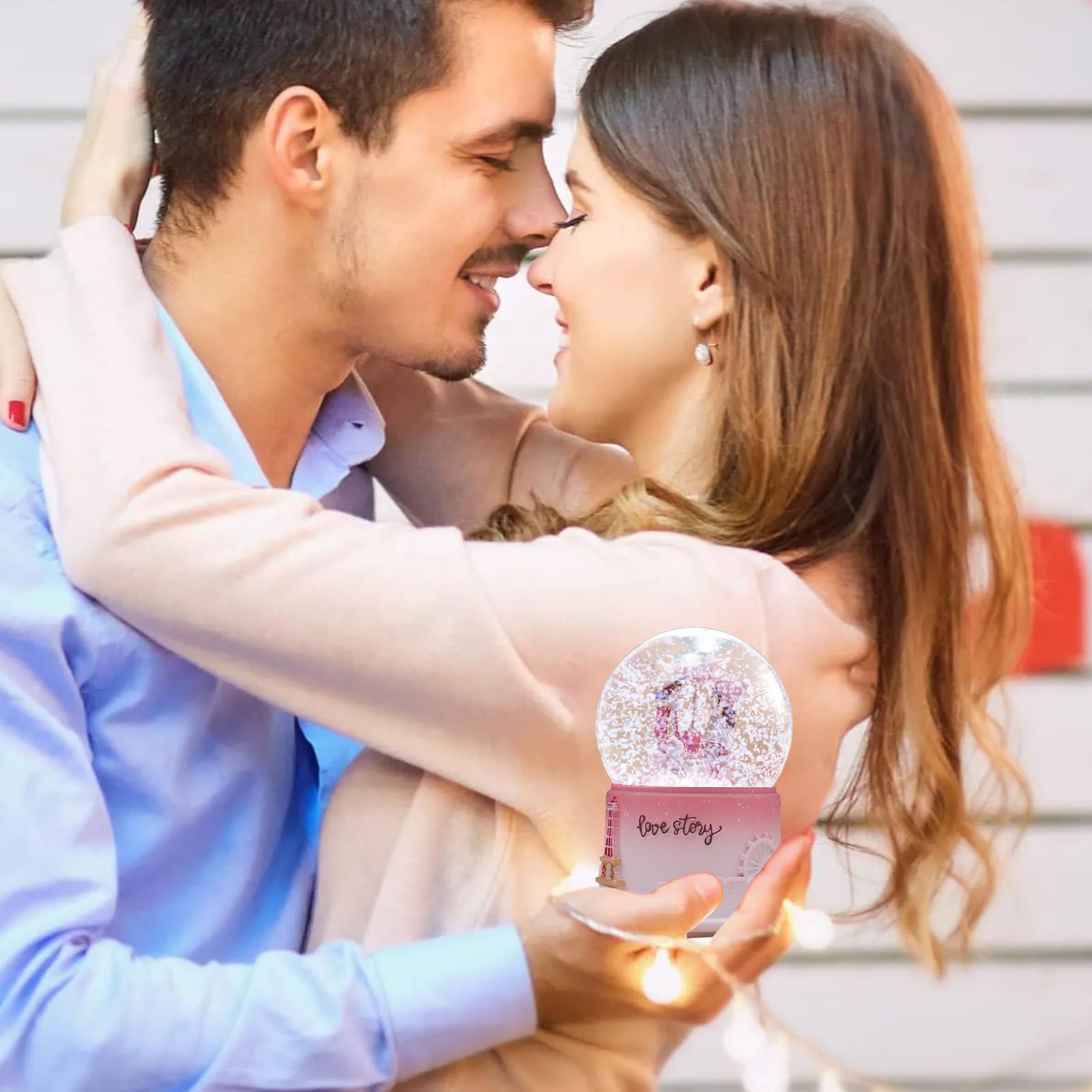 Amazon.co.jp: バレンタイン スノードーム オルゴール スノードーム