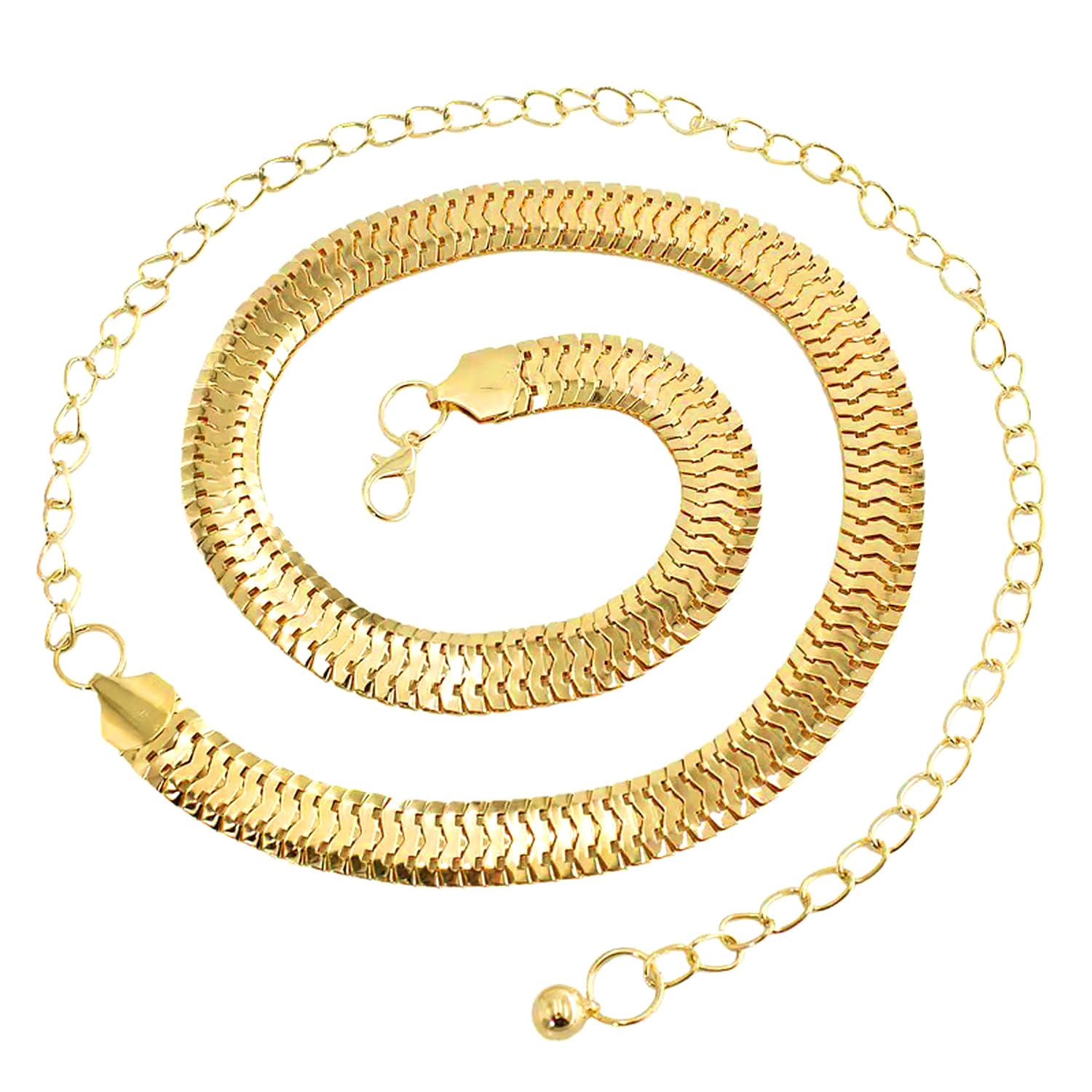 peora Fashion Body Chain Adjustable Dress Belly Chain Kamarbandh Waist Chain Belt Jewellery for Women & Girls-picture-1