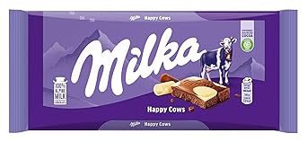 Milka Happy Cows Chocolate, 100 gram - image, photos