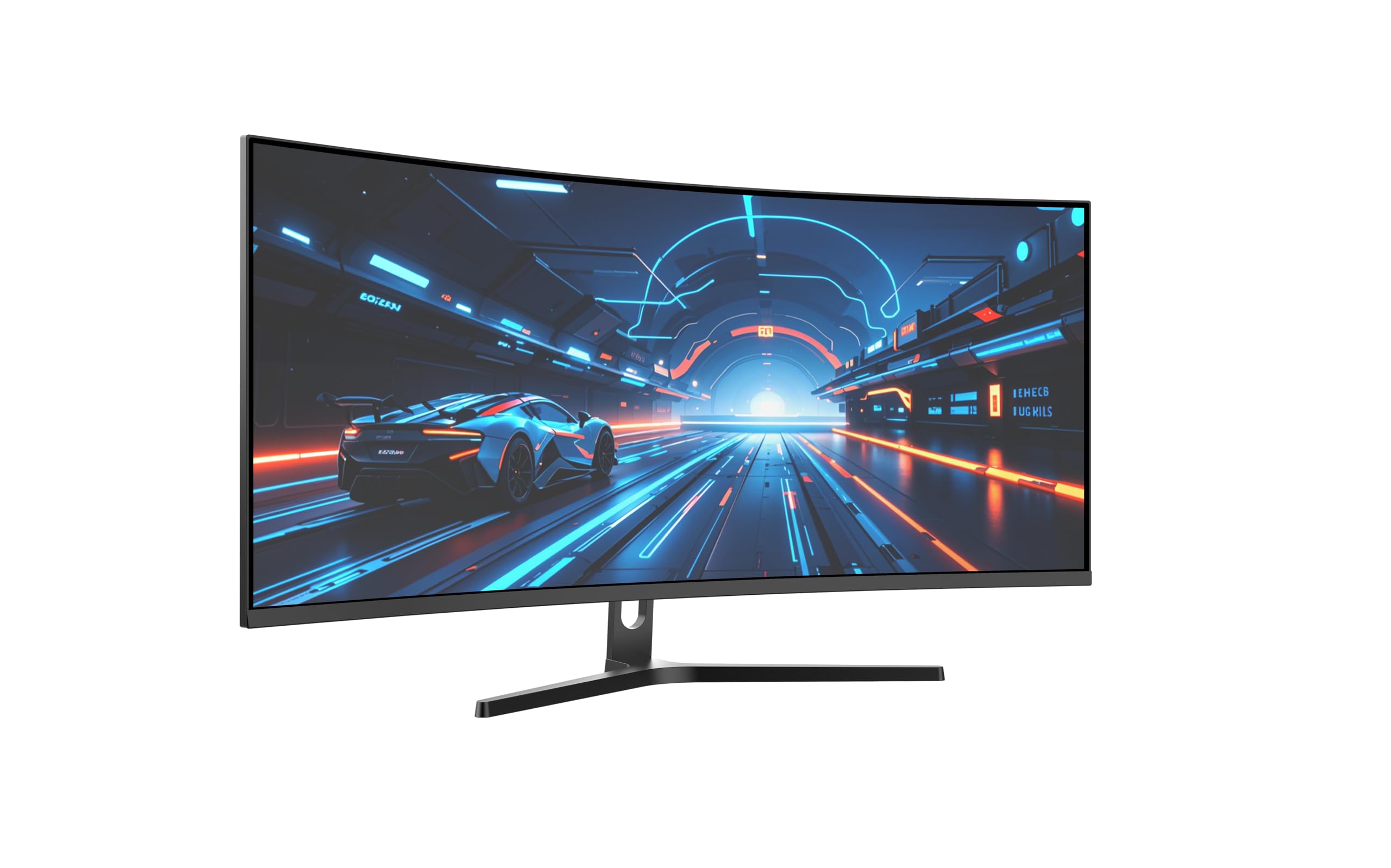 Amzfast Écran PC Gamer 34 Pouces 240Hz/UWQHD Moniteur Incurvé 3440x1440 (21:9), 450 nits, Eyes Care, sRGB 130%, Adaptive Sync, HDR400, HDMI 2.1x2, DP 1.4x2, VESA 75x75, PIP/PBP, AMZG34C5QPro
