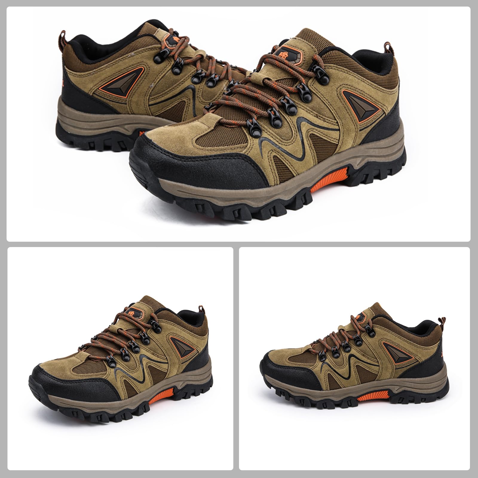 Scarpe da Trekking Uomo Estive per Montagna e Trail Running Leggere 38-48 EU
