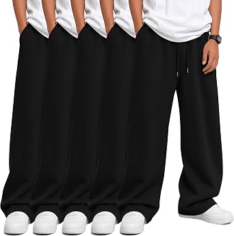 5 Pack Boys Straight Leg Sweatpants