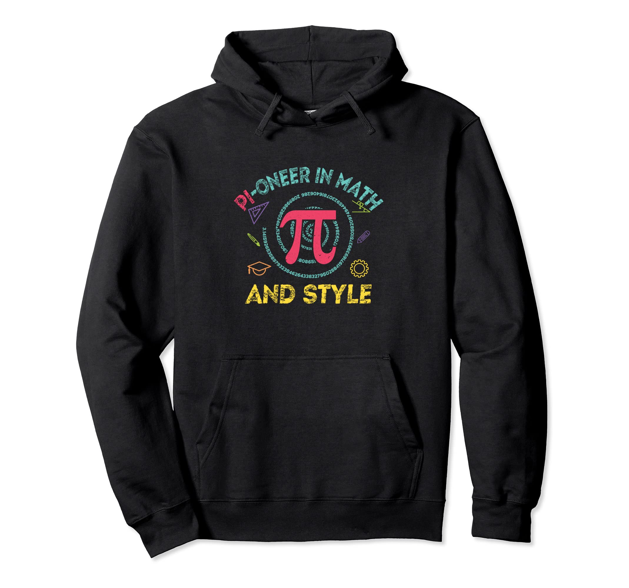 Pi-oneers in math and style Pullover Hoodie