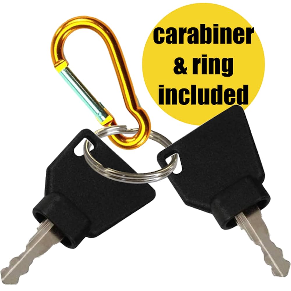 Don 10pcs 14607 Ignition Keys Compatible Equipment Mini