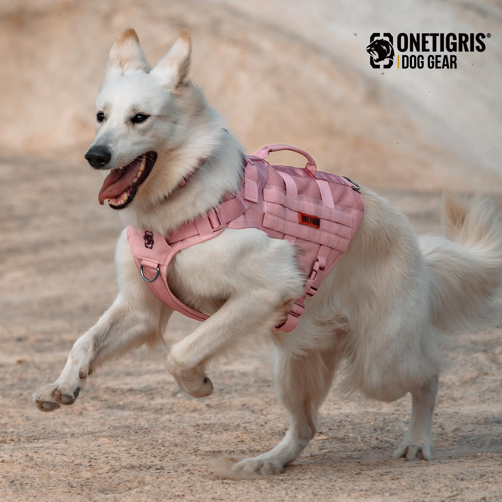 Tactical Dog Collar Pink Camo Dog Vest Dog Vest Tactical Pink