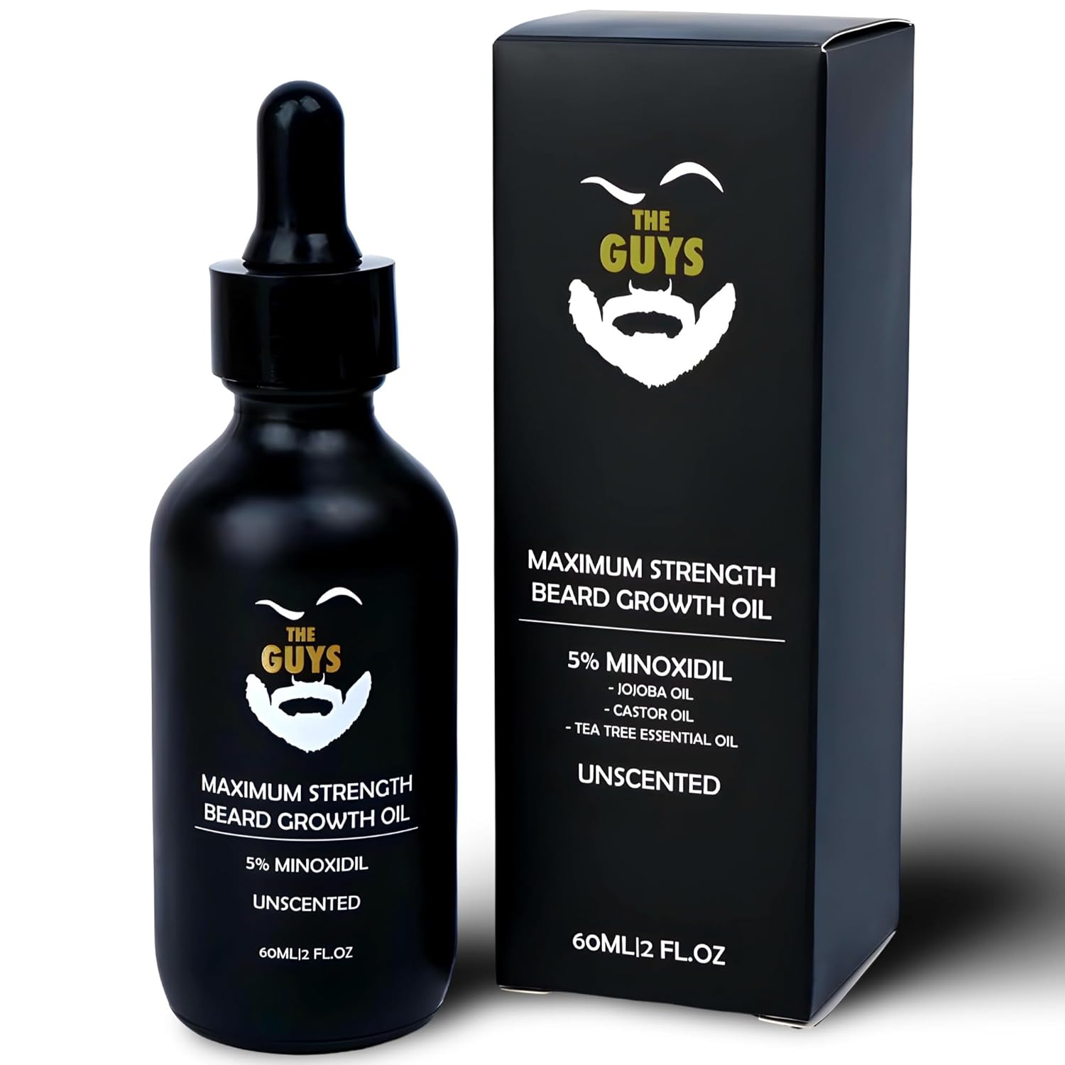 5% Minoxidil Beard Growth Oil, 2 Ounce 5% Minoxidil Beard Growth Oil, 2 Ounce
