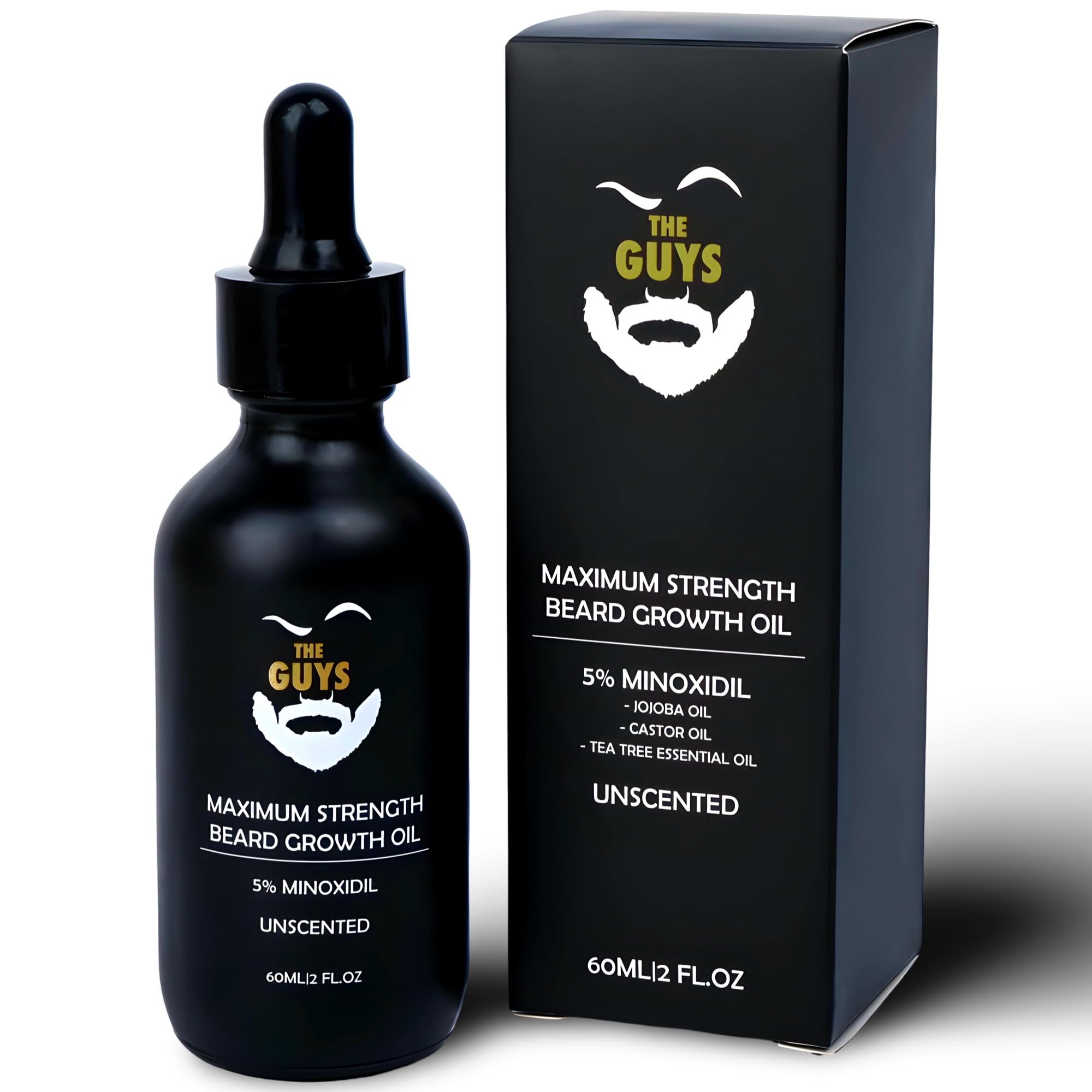 5% Minoxidil Beard Growth Oil, 2 Ounce