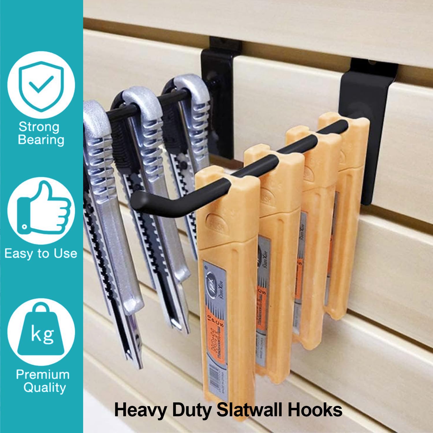 Water Repellent Slat Wall Hooks And Shelves Slatwall Hooks ZOFORTY