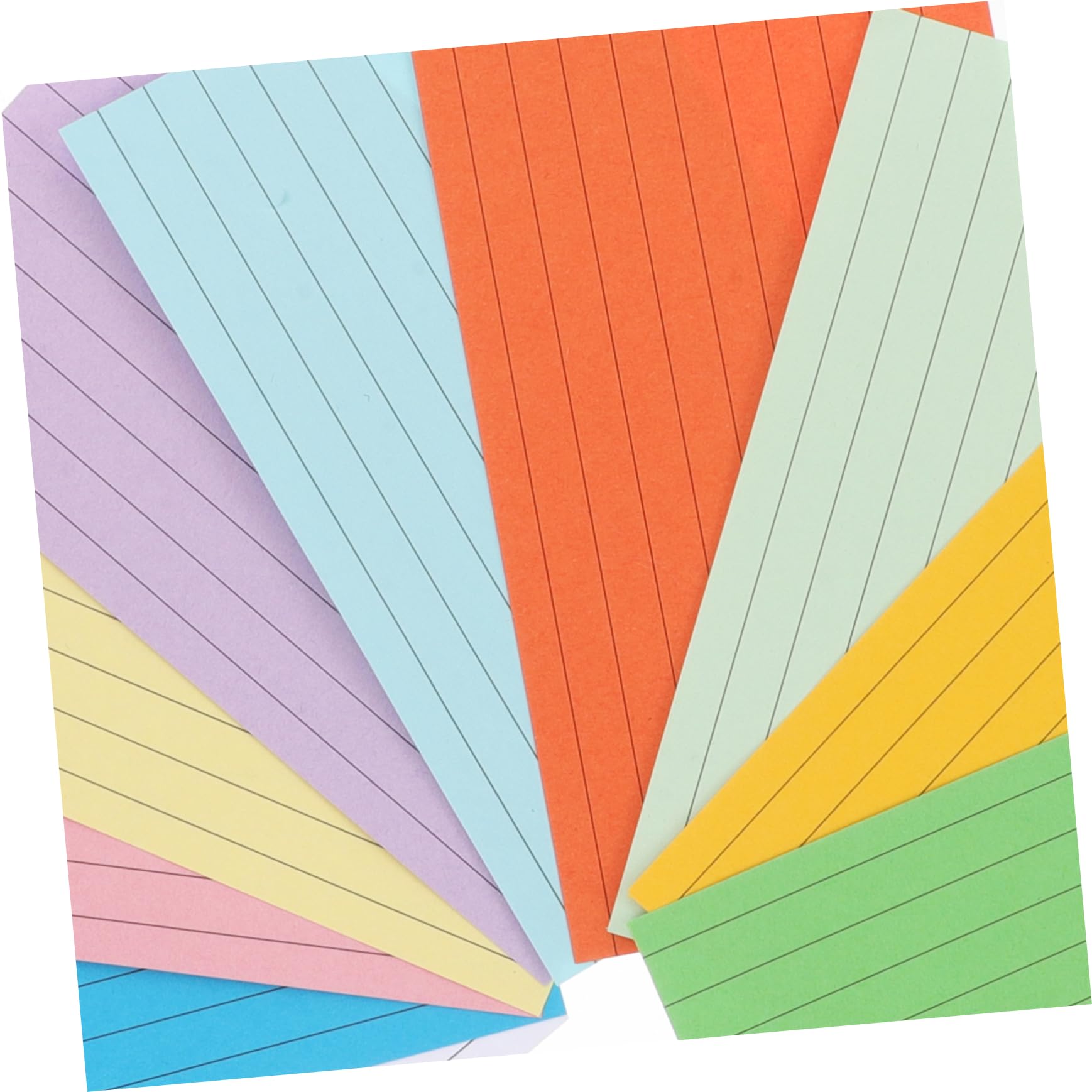 Operitacx 10 Piezas Tarjetas de Estudio Anillo Fichas de Vocabulario Doble Cara con Tarjetas de Notas Ajustables para Trabajo y Reuniones Material Escolar y Oficina