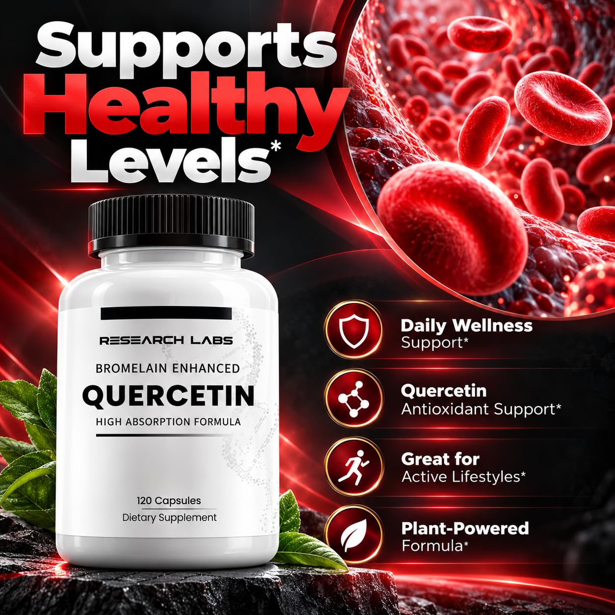 Research Labs Quercetin High Absorption Formula w/Bromelain — Amazon image 4