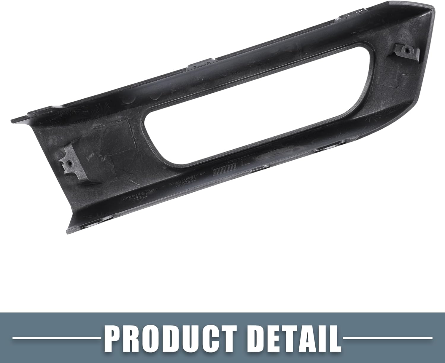 Left Right Side Fog Light Grille Cover Trim LR045048 for Range Rover Sport 2014 2015 2016 2017 Silver Tone 1 Pair