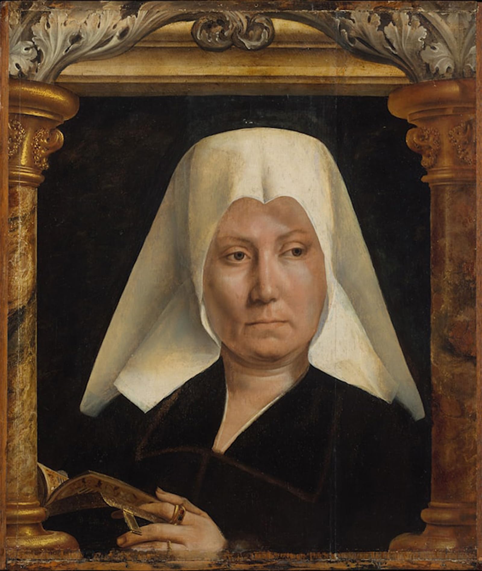 ARTXLXXBN Famous Prints Artwork Pictures Poster Painting Art Portrait of a Woman by Quentin Massys Artwork Landscape Pictures for Home Decor 60x90cm