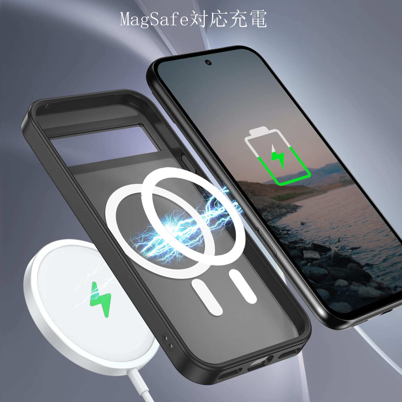 Amazon.co.jp: BENTOBEN Google Pixel 8A ケース MagSafe対応